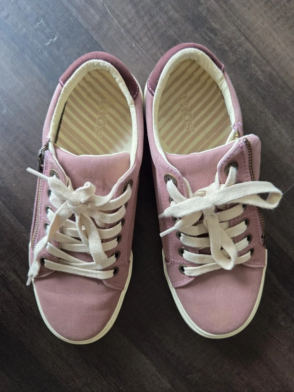 Taos Z Soul Shoes (Size 7) - Dusty Rose/Wine - Picture 2 of 7